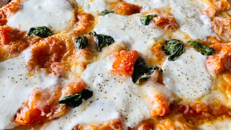 Green Lantern Special pizza with premium toppings